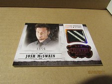 2015 Country Music Musician Materials Prime Silver #13 Josh McSwain SN 11/25