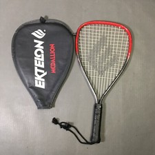 Ektelon Medallion Red/Silver Pre-Strung Racquetball Racquet Size 19.5" with Bag