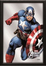 Avengers Captain America Spiegel Mirror Wandspiegel ,Bar,Partykeller,Kneipe,30cm