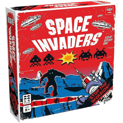 Space Invaders Cooperative Dexterity Board Game - 1-4 player. NEW