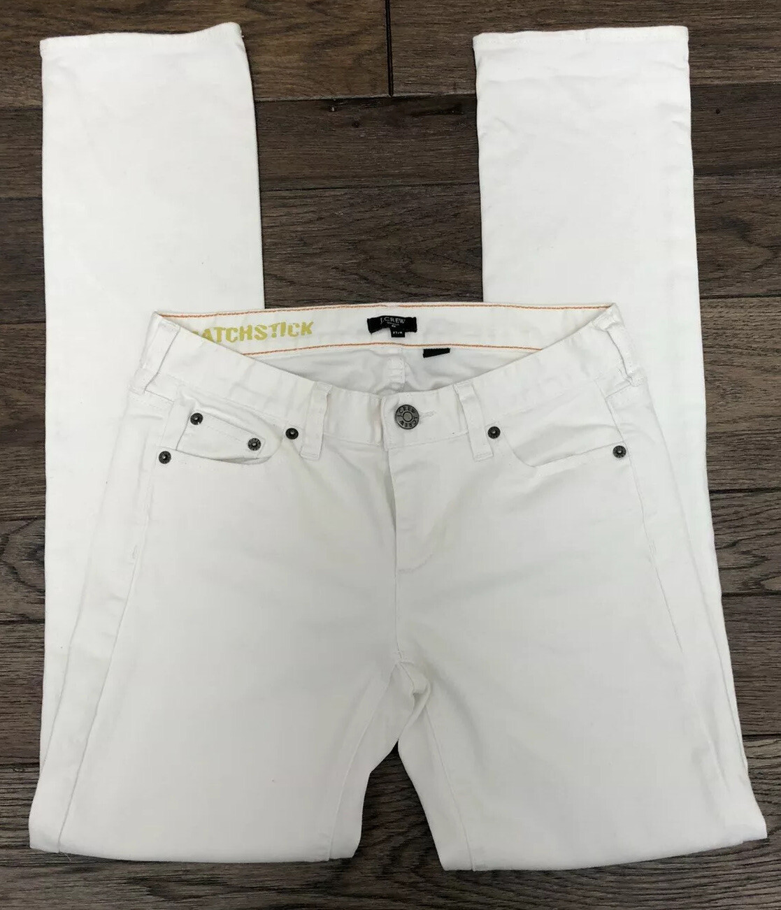 J. Crew Women’s Stretch Matchstick Straight Jeans Wh… Gem