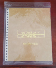 New PARKER ALBUM Photo NEGATIVES FILE Fits in Album For 10 Rolls Envelopes 3 Av