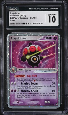 2007年製 Claydol ex - Holo Gem Mint 10 2007年製 Claydol ex - Holo Gem Mint 10 2007 Pokemon EX Power