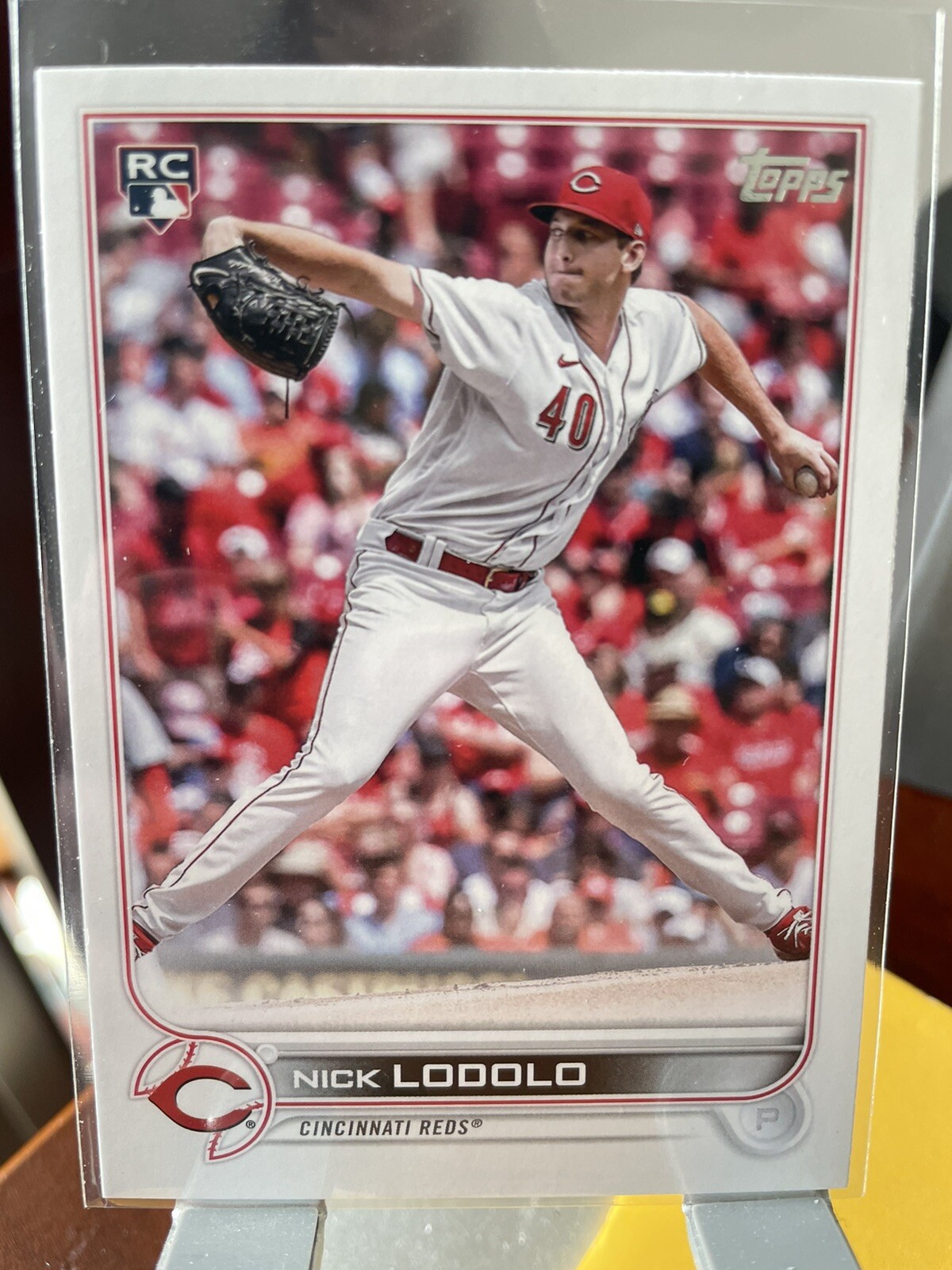 2022 Topps Update Nick Lodolo #US298 Rookie Card RC Cincinnati Reds