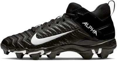 Nike Alpha Menace 2 Shark Black Football Cleats BV0146-001  display picture 3