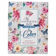 My Favorite KJV Verses to Color - Inspirational Adult and Teen Coloring Book In