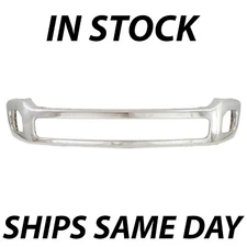 NEW Chrome Steel Front Bumper Face Bar for 2011-2016 Ford F450 F550 Super Duty