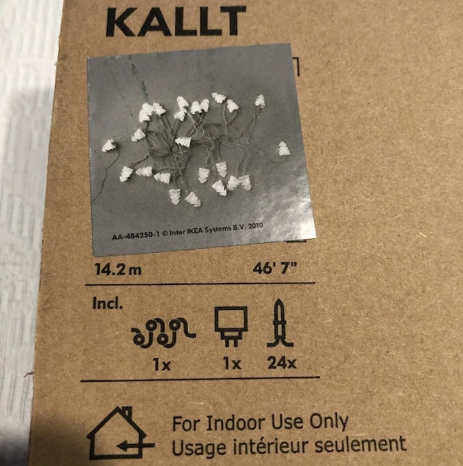 IKEA KALLT CHRISTMAS STRING LIGHTS - Image 3 of 4