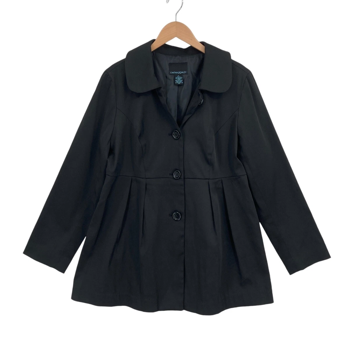 Veste Noire Cynthia Rowley Doublée - Taille M - Neuve Sans étiquette - Deux Poches Pratiques