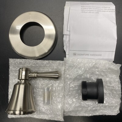 Signature Hardware SHSM9005BN - St. Martin Diverter Valve Trim- Brushed Nickel