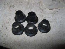 5-pk 1/0 AWG TALL Black , Wire Firewall Grommets