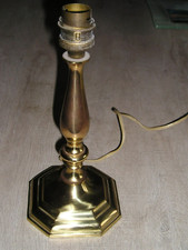 FLAMBEAU ANCIEN en LAITON DORE - style  18eme - ELECTRIFIE