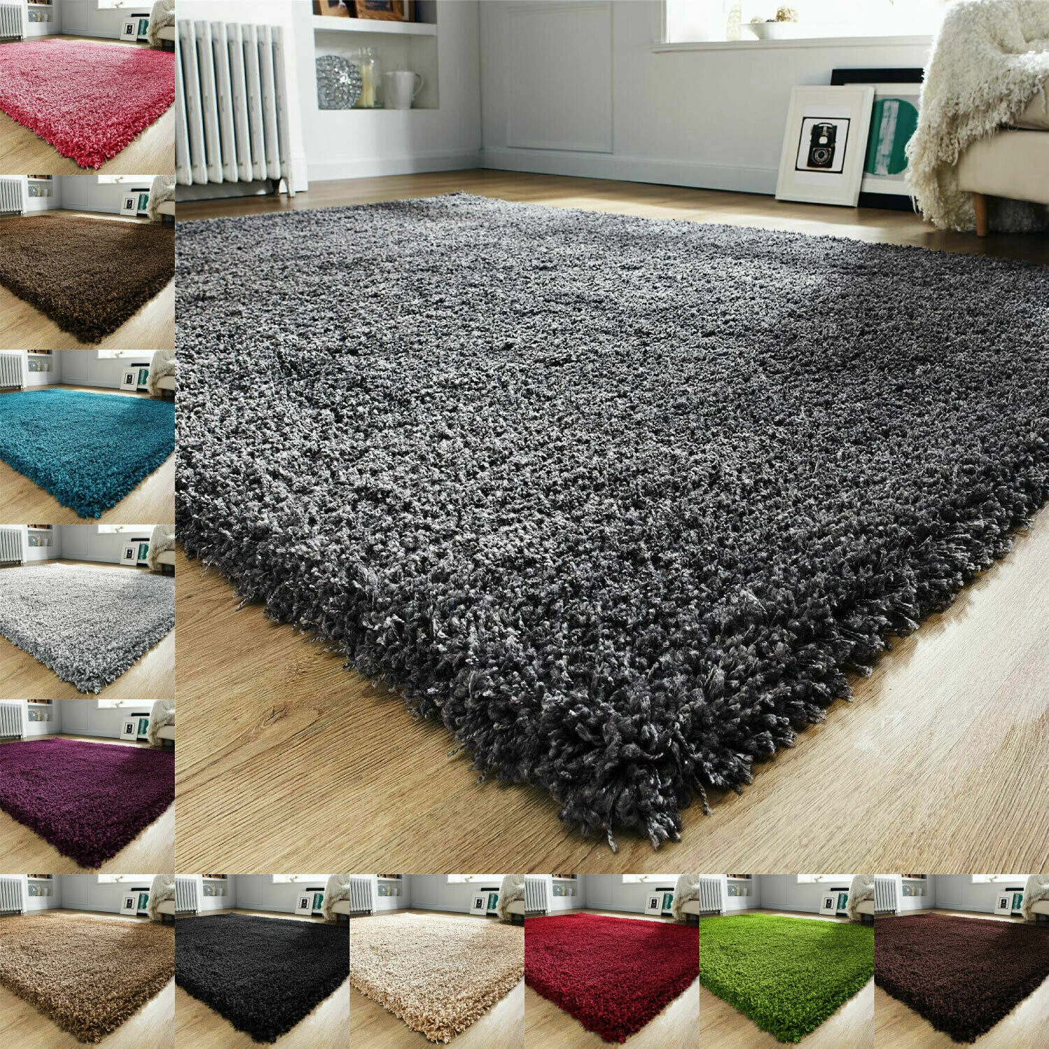 EXTRA THICK SHAGGY RUGS SOFT HALLWAY RUNNER CARPET RUGS LIVING ROOM DEEP PILE
Opens in a new window