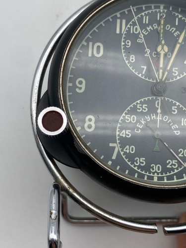 Russische Flugzeuguhr Bord Uhr A4C-1 - 第 4/12 張圖片