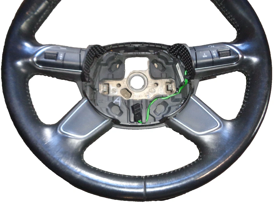 Lederlenkrad 4L0419091AC Multifunktion TRW Audi A4 8K Quattro Limo *US Modell - Bild 3 von 4