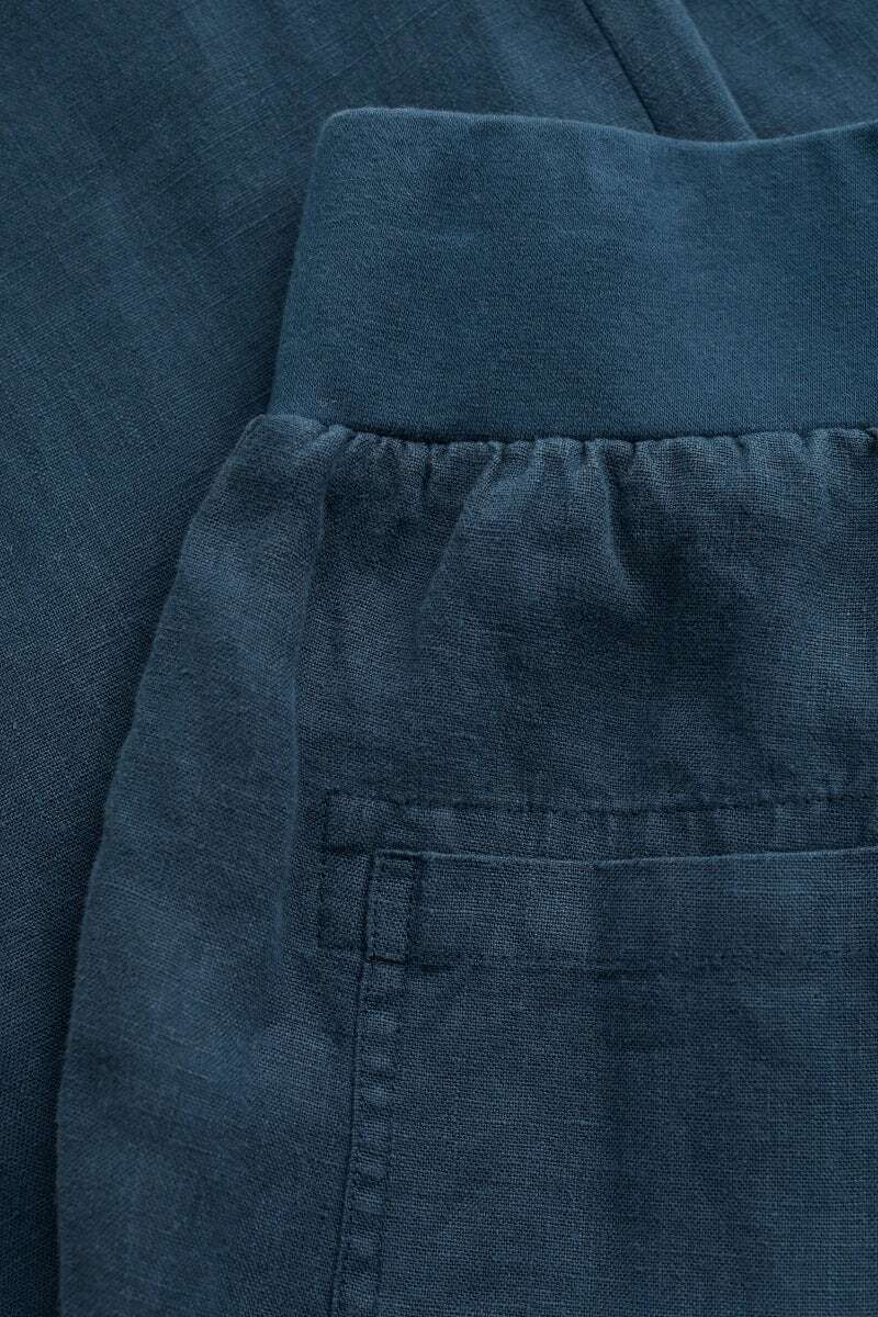 Seasalt Women's Trousers blue Sea Rocket Wide Leg Linen Trousers Tall Squa eBay