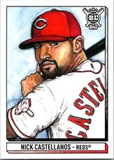 🔥2021 Topps Big League #ATG-NC Nick Castellanos Art of the Game🔥0707