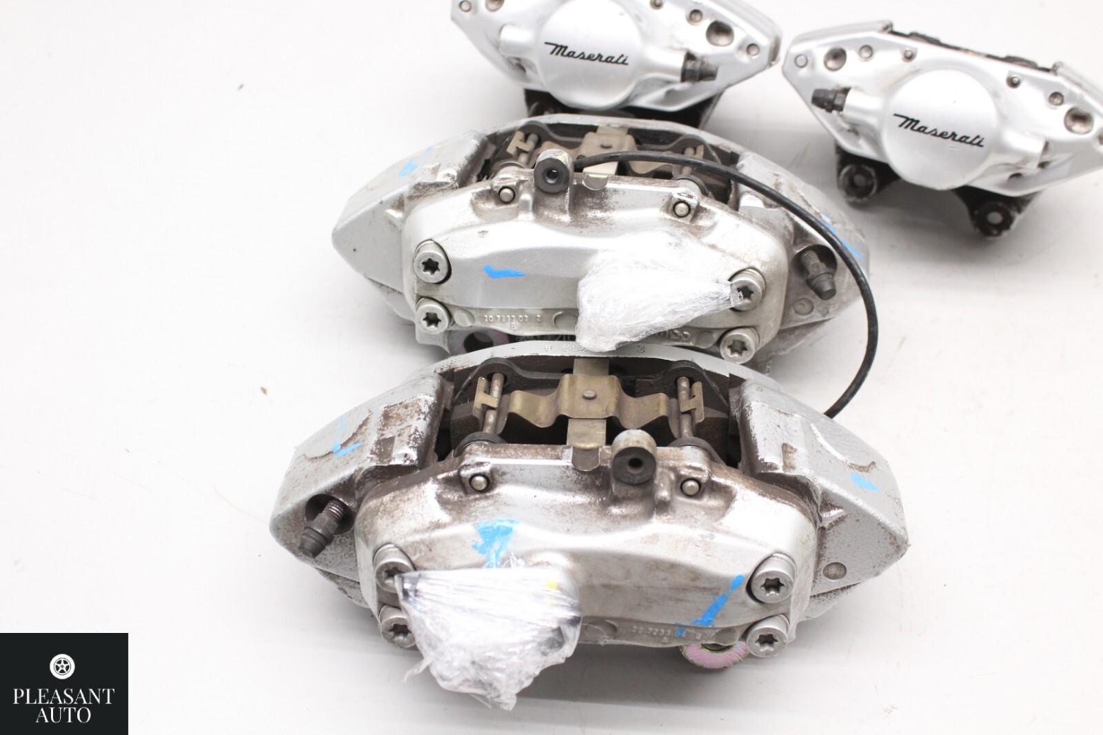 05 MASERATI QUATTROPORTE M139 OEM BLACK BREMBO FRONT REAR BRAKE CALIPERS 03-12