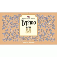 Ty-phoo Luxurious Flavoured Earl Grey Tea Bags (25 Tea Bags),2 Gm
