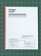 Roland RD-88   6 in 1 Owners Manual Guide Instructions   163 Pages   USA Made