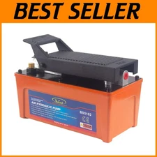 Portable 10,000 PSI Air Hydraulic Pump - Ideal for Auto Repair & Machinery