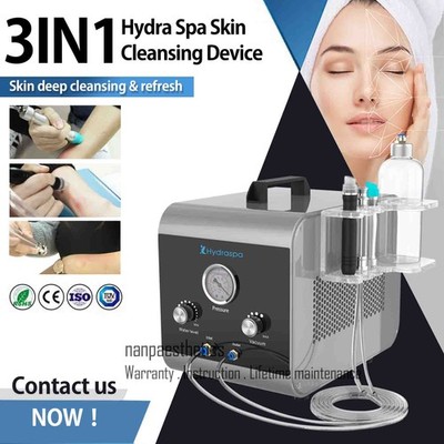 3in1 Hydra Spa Facial Beauty Machine Hydro Dermabrasion Skin Cleaning Face Lift