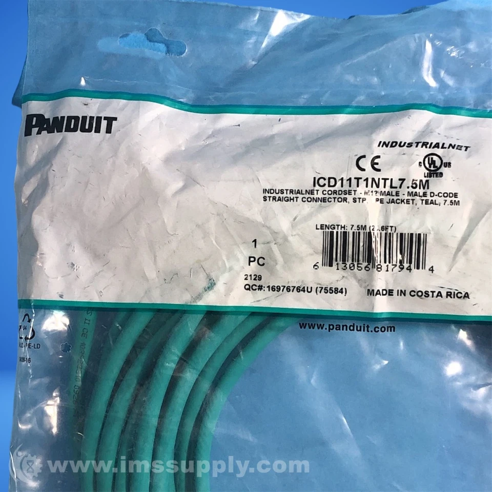 Panduit ICD11T1NTL7.5M Circular Cable Assembly FNFP - Image 2 of 4