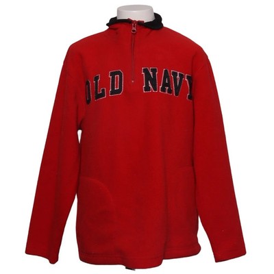 Old Navy, Fleecepullover, Größe: 128, Rot, Polyester, Sonstiges, Fleece #KY2