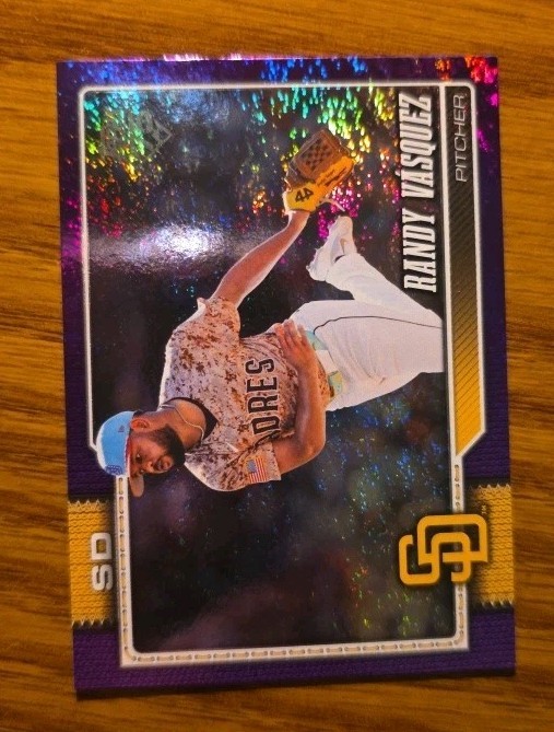 2026 Topps Series 2 Randy Vasquez Purple Holo Foil Parallel /250 SD Padres
