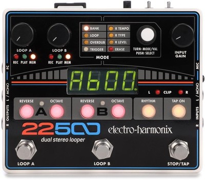 Electro-Harmonix 22500 Dual Stereo Looper Pedal