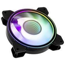 Image of Kolink UMBRA VOID PC fan Black 120mm (W x H x D) 12.5 x 3 x 17 mm