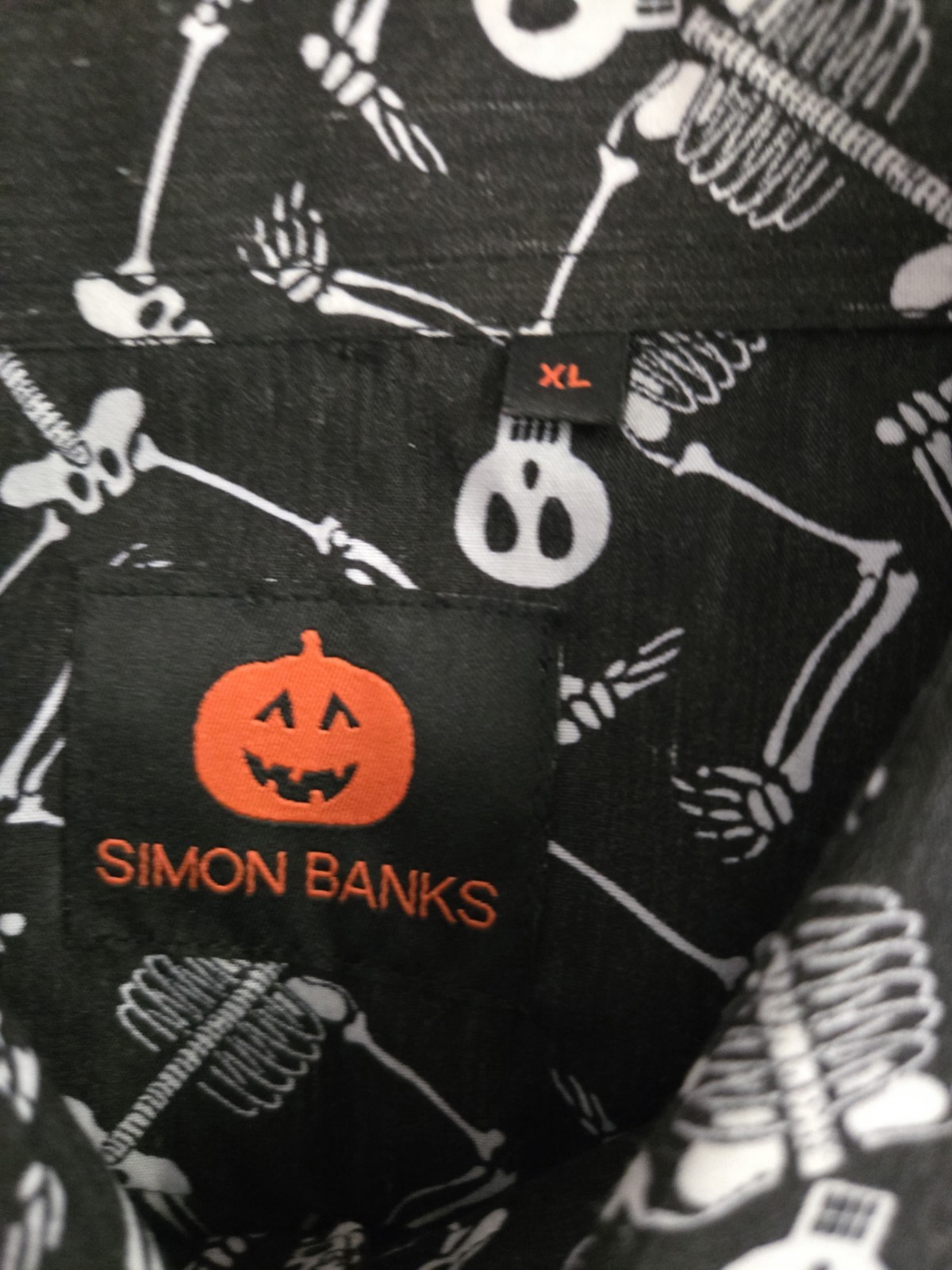 Button Down Skull/Skeleton Shirt - image 6