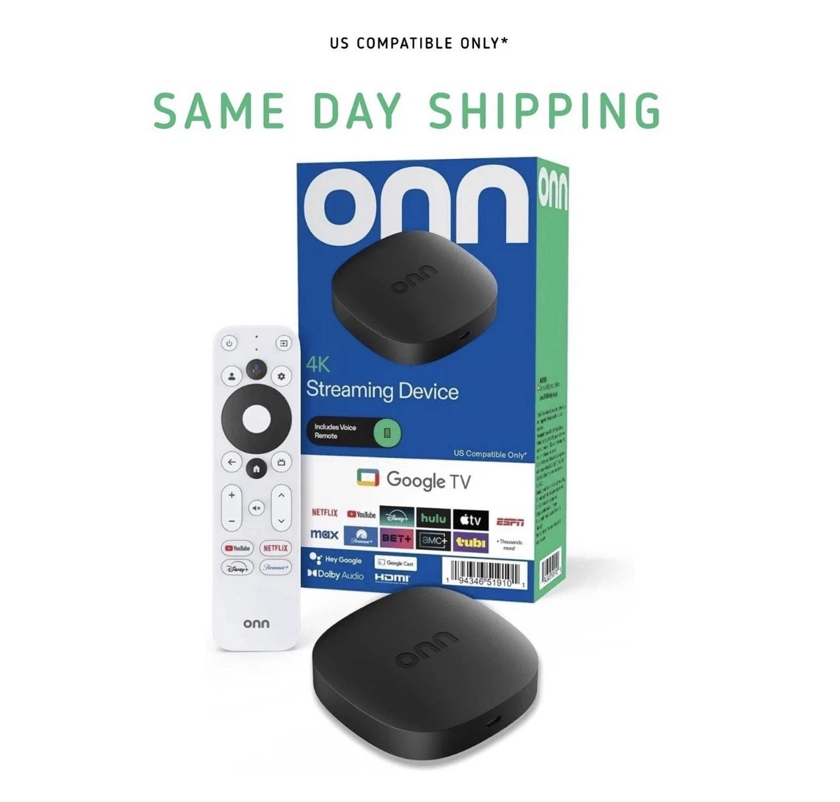 Google Chromecast with Google TV Media Streamers for sale - eBay