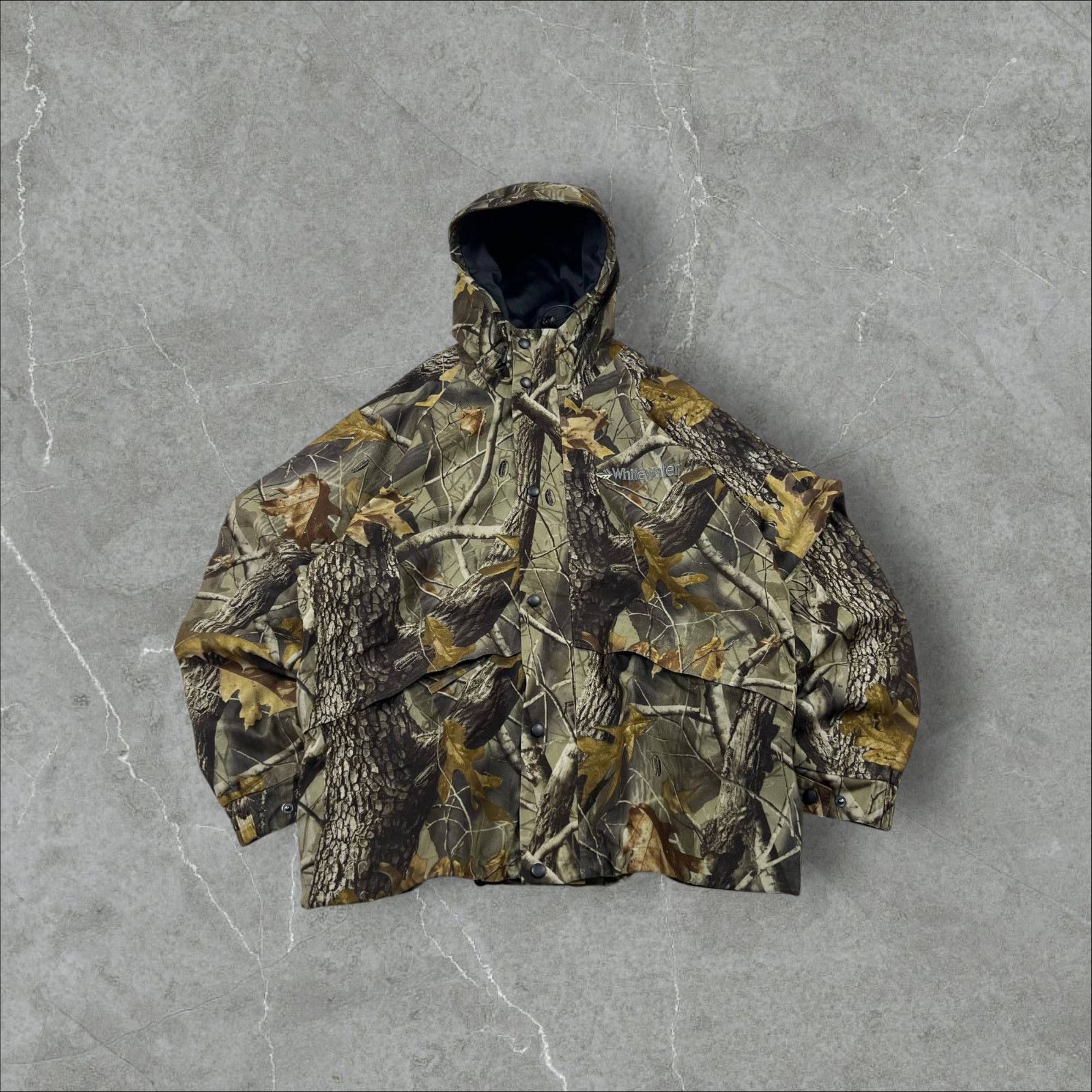 Giacca a vento Whitewater vintage Realtree taglia L