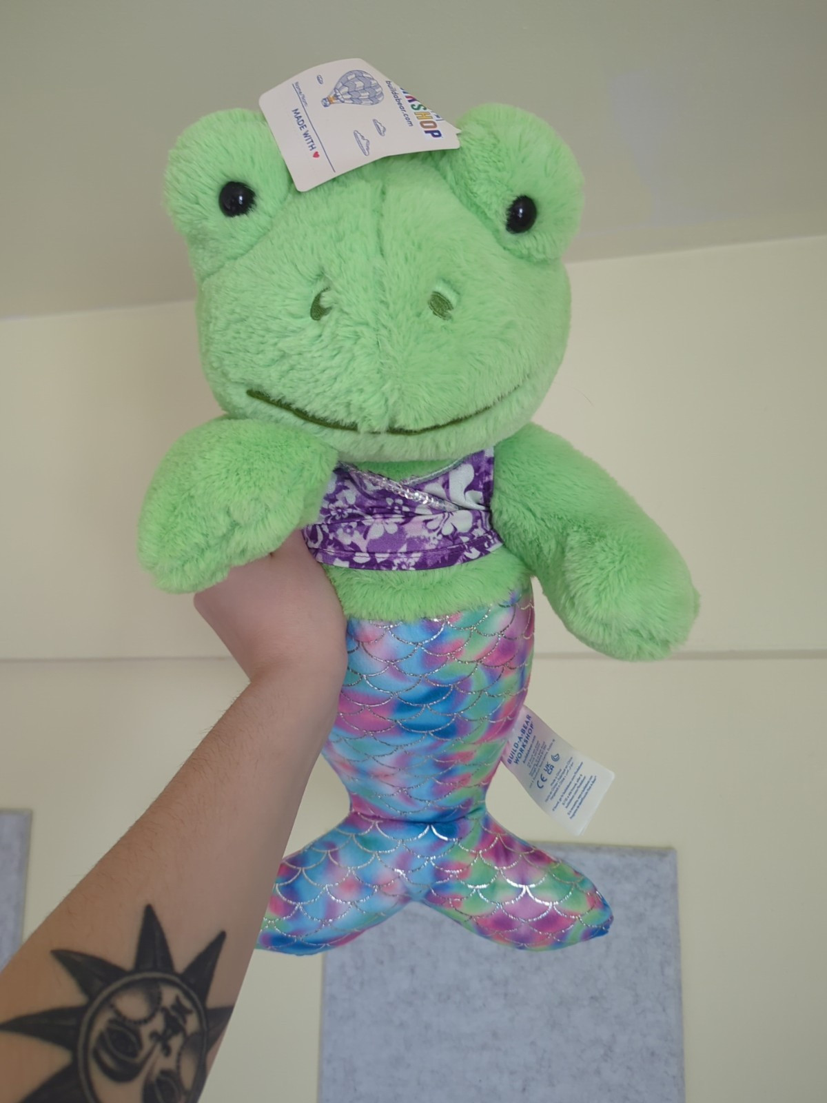 Build A Bear Mermaid Frog 18