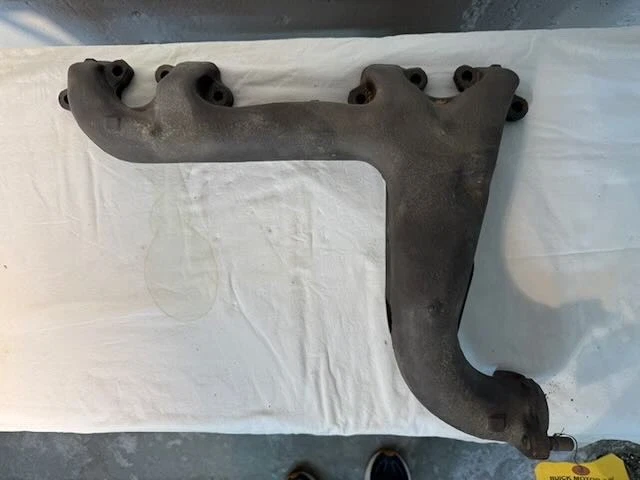 65-66 Buick Gran Sport NOS Left Exhaust Manifold - Image 4 of 4