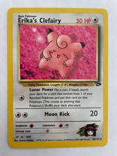 Erika's Clefairy 40/132 Reg. Gym Challenge Pokemon TCG Card NM