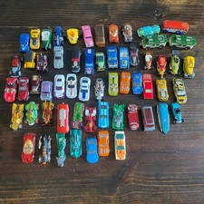 Huge Vintage Hot Wheels Diecast Toy Car Lot 60 Pieces 90s Y2K Classic Vehicles