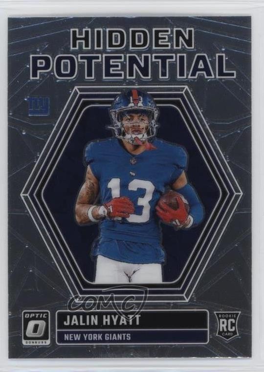 2023 Panini Donruss Optic Hidden Potential Jalin Hyatt #HP-JT Rookie RC 2l4