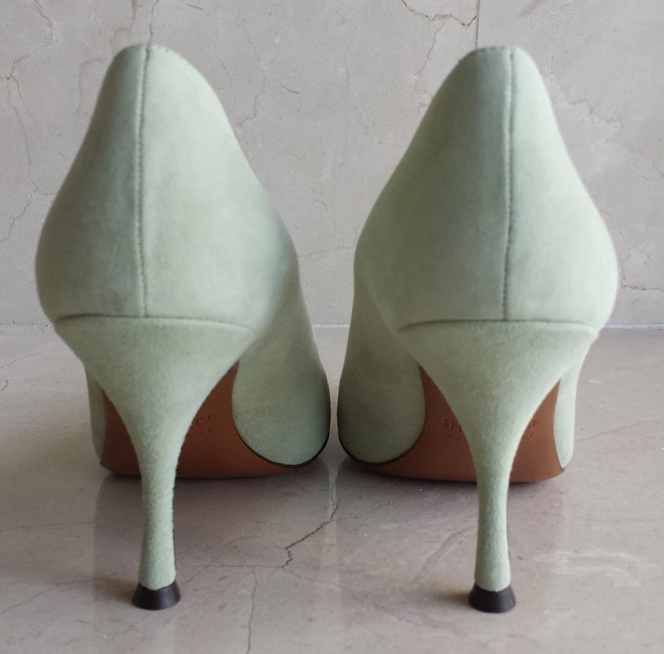 Elegant Leather "Palter DeLiso" Shoes. Size 8. - Image 3 of 4