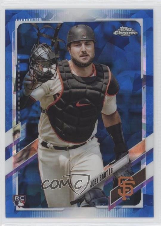 2021 Topps Chrome Sapphire Edition Joey Bart #12 0nr3