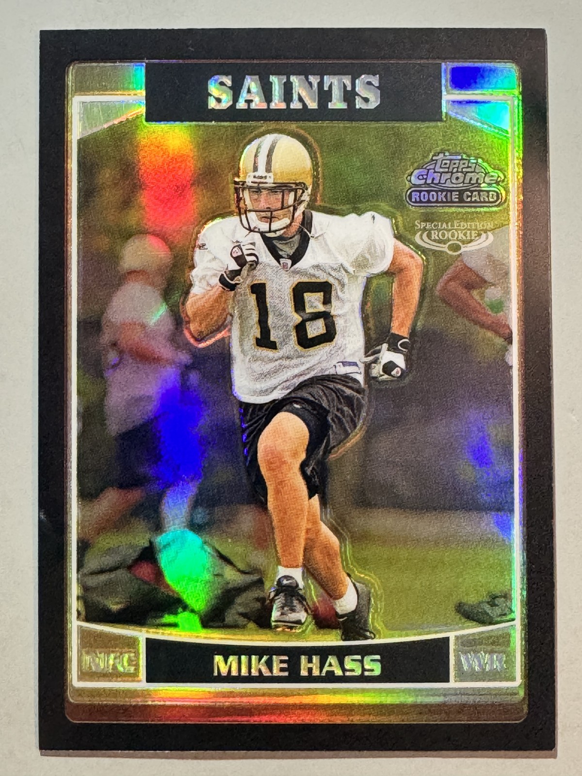 Mike Hass Topps Chrome #262 Black Refractor