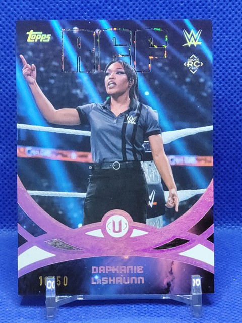 2026 Topps WWE Universe Daphanie LaShaunn RC /50 Blast Peak Performance REF #297