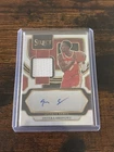 Onyeka Okongwu 2023-24 Panini Select /199 Silver Prizm Jersey Auto Game Worn AM