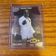 Andrade El Idolo 2023 AEW Upper Deck Allure TA-13 Title Ambitions