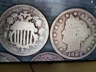 3 Cent, Shield V, Buffalo, War, & Jefferson Nickel