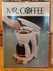 Vintage 2006 Mr. Coffee TF12 12-Cup Switch Coffeemaker White - BRAND NEW SEALED