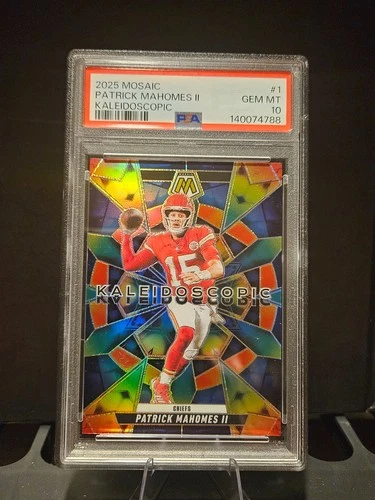 2025 Panini Mosaic - Kaleidoscopic Patrick Mahomes II GEM MINT PSA 10