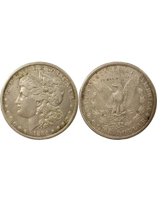 Etats Unis d'Amérique Dollar Argent, Morgan - 1884 O Nouvelle Orléans - Photo 1/3