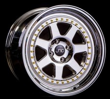 Jnc Wheels Rim Jnc048 Platinum With Gold Rivets 16x8 4x100 Et25